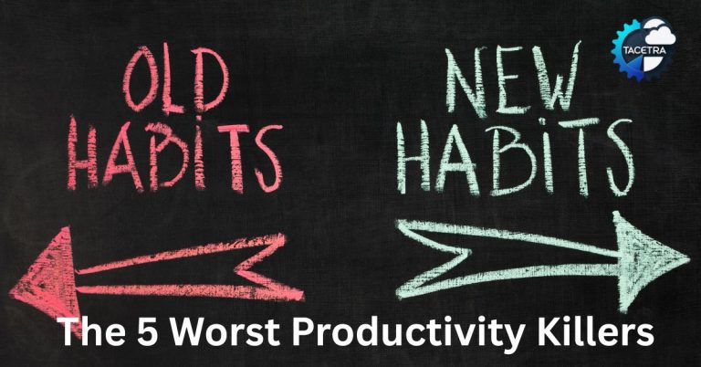 Habits I Had to Kill to Be More Productive (Obvious one is #3!)