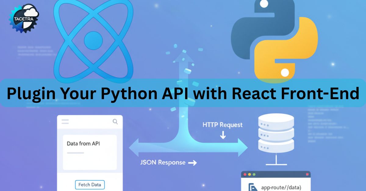 Create React frontend that consumes Python API
